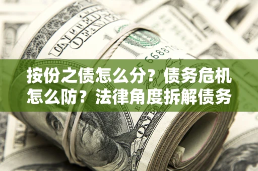 北京按份之债怎么分？债务危机怎么防？法律角度拆解债务分配与风险自保指南