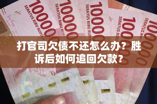 北京打官司欠债不还怎么办？胜诉后如何追回欠款？