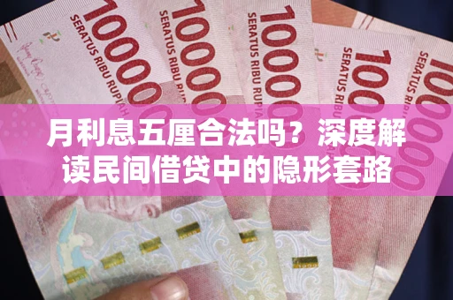 北京月利息五厘合法吗？深度解读民间借贷中的隐形套路