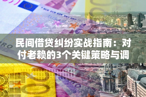 北京民间借贷纠纷实战指南：对付老赖的3个关键策略与调解盲区解析