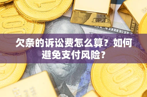 北京欠条的诉讼费怎么算？如何避免支付风险？