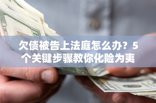 北京欠债被告上法庭怎么办？5个关键步骤教你化险为夷