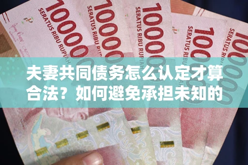 北京夫妻共同债务怎么认定才算合法？如何避免承担未知的债务风险？